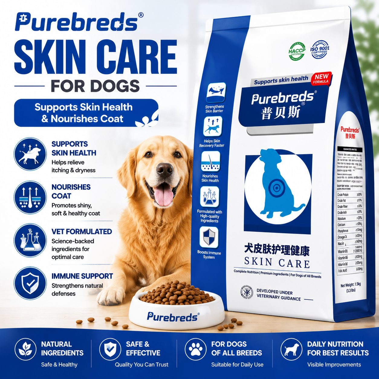 Purebreds Skin Care Prescription Dog Food