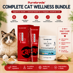 Purebreds Complete Cat Digestive Care Kit – Hairball Relief & Gut Health Support